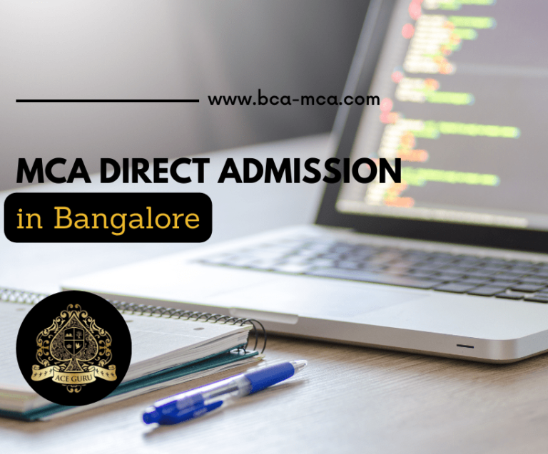 MCA Direct Admission in Bangalore via Management Quota